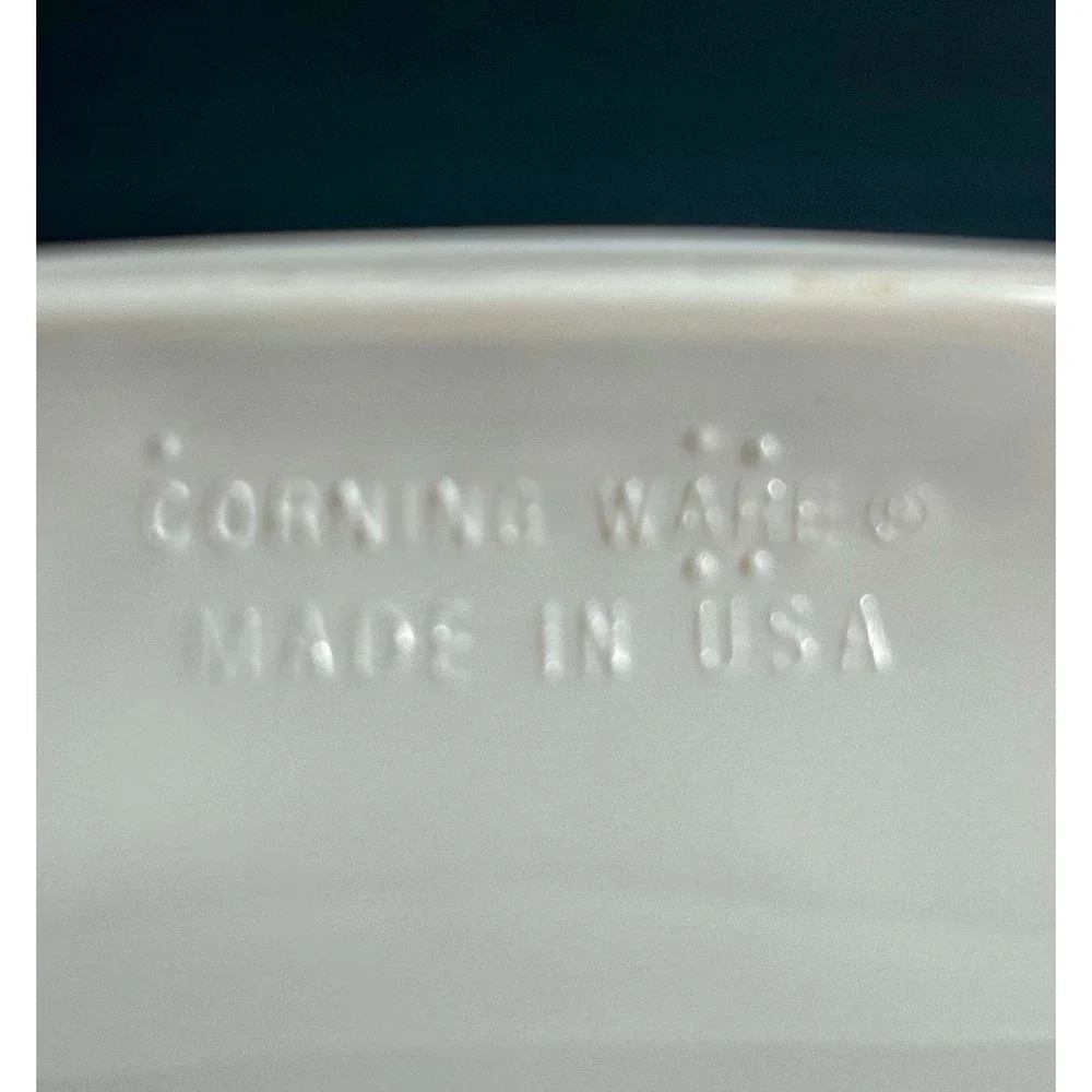 Corning Ware Pastel Bouquet A-2-B 2L Casserole Dish with Glass Lid Made in USA - Picture 9 of 12